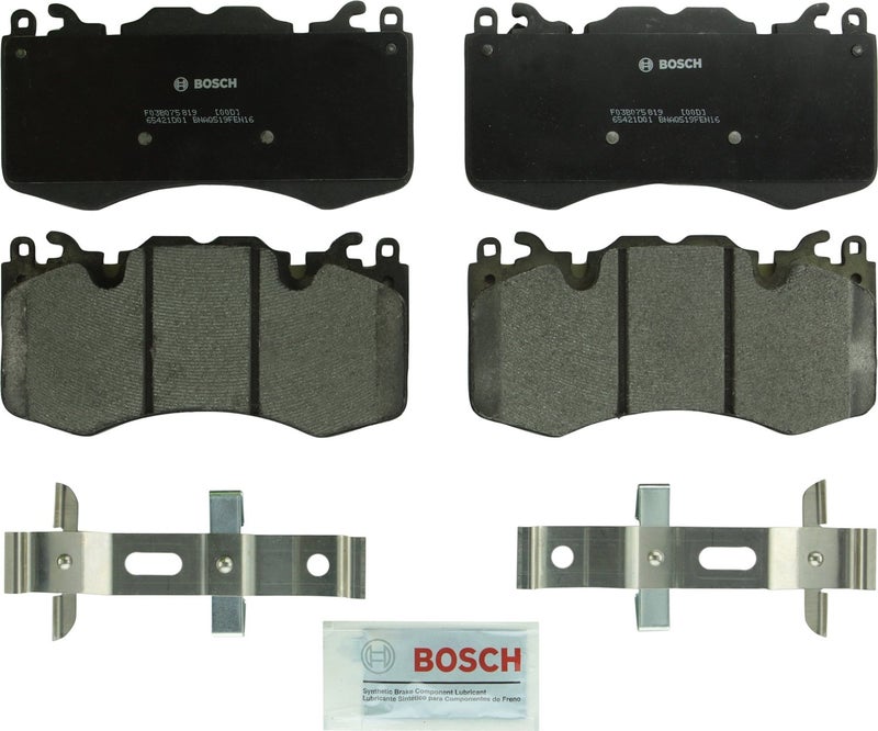 BOSCH BP1426 QuietCast Premium SemiMetallic Disc Brake Pad Set  Compatible with Select Land Rover Defender 90 Defender 110 Discovery Range Rover Range Rover Sport FRONT